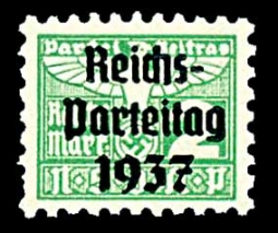 Nazi Party Dues "NSDAP"  1934, 2RM Reichs Partei Tag 1937